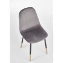 Стул HALMAR K379 серый/черный